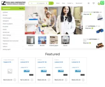 Ilyassonscorp.com(Ilyas Sons Corporation) Screenshot