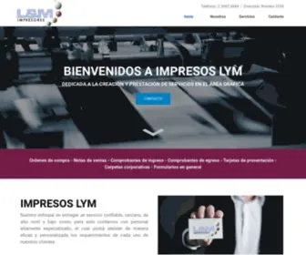 Ilym.cl(Impresos LYM) Screenshot