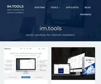 IM.tools(Better solutions for internet marketers) Screenshot