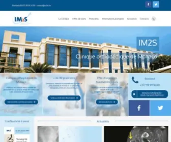 IM2S.mc(Clinique orthopédique de Monaco) Screenshot