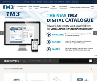 IM3Vet.co.uk(The Global Name in Veterinary Dentistry) Screenshot