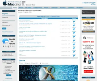 Imaccanici.com(IMaccanici Assistenza Mac) Screenshot