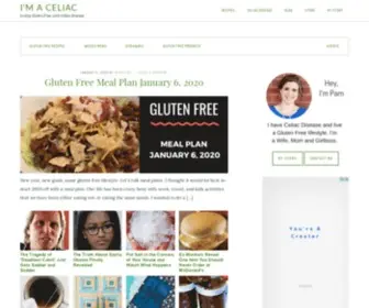 Imaceliac.com(I'm A Celiac) Screenshot