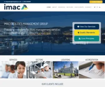 ImacGroup.co.uk(Facilities Management Specialists) Screenshot