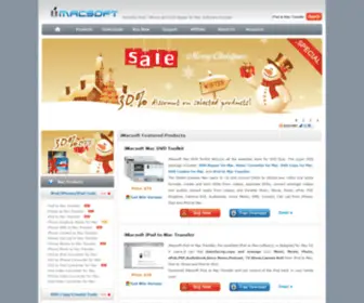 Imacsoft.com(IMacsoft iPod/iPhone/iPad software) Screenshot