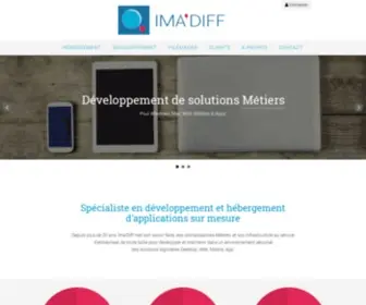 Imadiff.com(Spécialiste FileMaker et Web) Screenshot