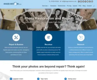 Image-Restore.co.uk(Photo Restoration service) Screenshot