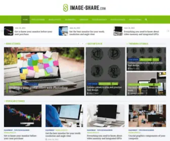 Image-Share.com(The best blog for graphic designers) Screenshot