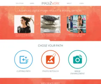 Image2Work.com(Image2work strives to be the leading company) Screenshot