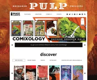 Imagecomics.com(Comics and Graphic Novels) Screenshot