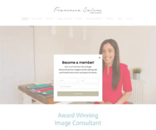 Imageconsultantmaidenhead.co.uk(Francesca Cairns Image Consultant) Screenshot