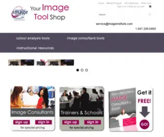 Imageconsultantproducts.com(The Source for transformation leaders) Screenshot