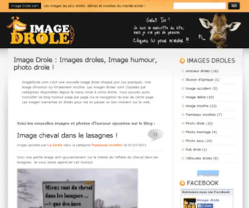 Imagedrole.com(Images droles) Screenshot