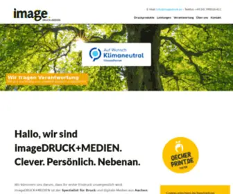 Imagedruck.de(Ihre Druckerei in Aachen) Screenshot