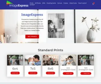 Imageexpressprint.com(Next Day Delivery Photo Prints) Screenshot