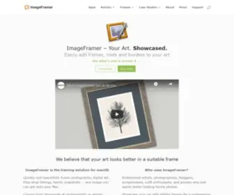 Imageframer.net(ImageFramer for Mac) Screenshot