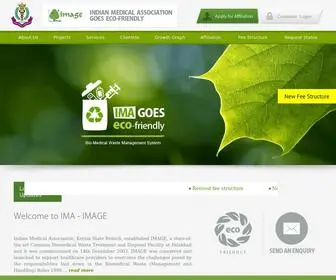 Imageima.org(Indian Medical Association Goes Eco) Screenshot