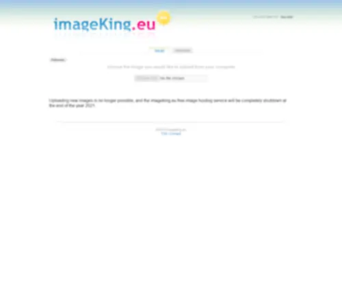 Imageking.eu(Free picture hosting) Screenshot