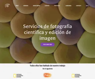 Imagencientifica.com(Servicios) Screenshot