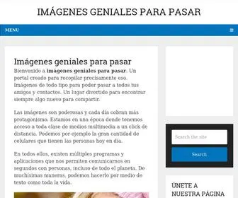 Imagenesgenialesparapasar.com(Imagenesgenialesparapasar) Screenshot