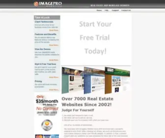 Imageprowebsite.com(IMAGEPRO Websites) Screenshot