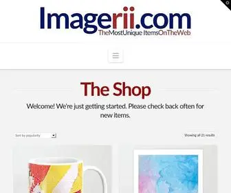 Imagerii.com(The Most Unique Items On The Web) Screenshot