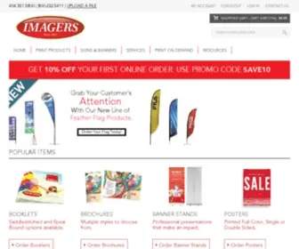 Imagers.com(Printing & Brand Communication Company in Atlanta) Screenshot