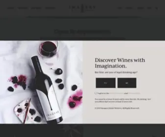Imagerywinery.com(Imagery Estate Winery) Screenshot