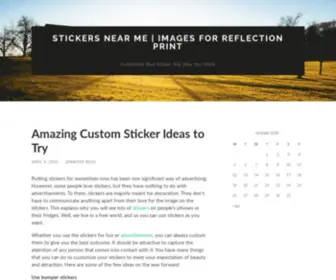 Imagesforreflection.com(Stickers Near Me) Screenshot