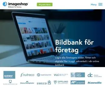 Imageshop.se(Bildbank för företak) Screenshot