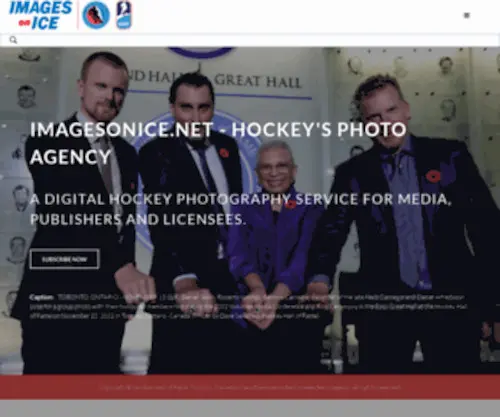 Imagesonice.net(HHOF-IIHF Images on Ice) Screenshot