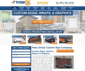 Imageteksigns.com(Best New Jersey Sign Company) Screenshot