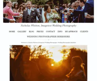 Imagetextweddingphotography.co.uk(Wedding Photographer Berkshire) Screenshot