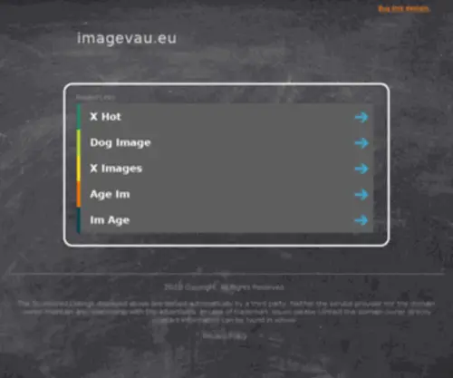 Imagevau.eu(Image hosting) Screenshot