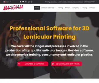 Imagiam.com(Best 3D Lenticular Software) Screenshot