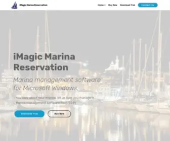 Imagicmarinasoftware.com(IMagic Marina Reservation) Screenshot