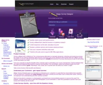 Imagicsurveysoftware.com(IMagic Survey Designer) Screenshot