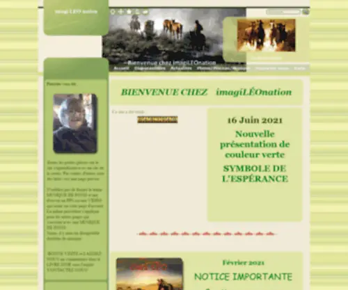 Imagileonation.com(Poèmes) Screenshot