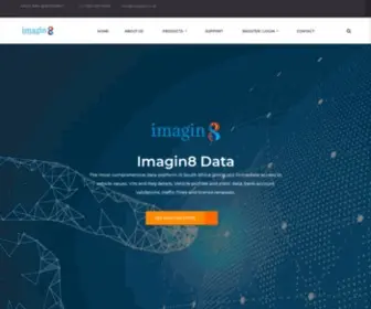 Imagin8.co.za(Real-Time Data Management Platform Company) Screenshot