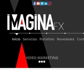 Imaginafx.cl(Video Marketing) Screenshot