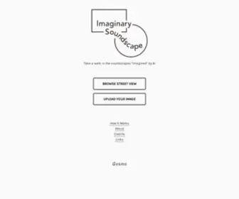 Imaginarysoundscape.net(Imaginary Soundscape) Screenshot