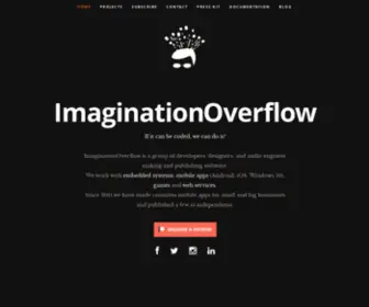 Imaginationoverflow.com(ImaginationOverflow) Screenshot