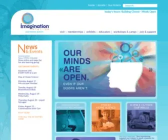 Imaginationstationtoledo.org(Imagination Station) Screenshot