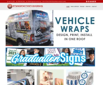 Imaginationworks.org(Banner Printing Services in San Fernando Valley Los Angeles) Screenshot