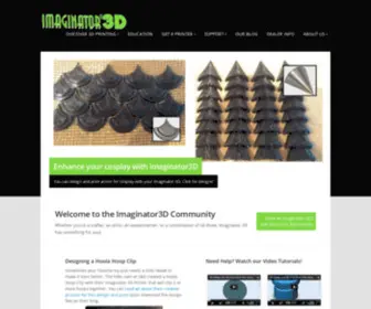 Imaginator3D.com(Imaginator3D) Screenshot