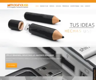 Imaginausb.com(Usb promocionales) Screenshot