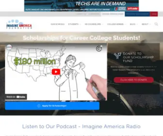 Imagine-America.org(The Imagine America Foundation) Screenshot