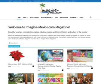 Imagine-Mexico.com(Mexican travel tips) Screenshot