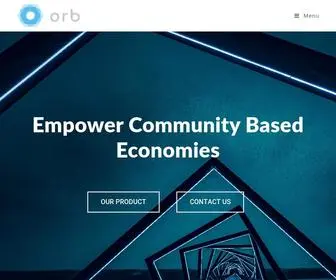 Imagine-ORB.com(Community based economies) Screenshot