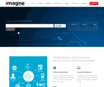 Imagine.co.ke(Imagine Brands Limited) Screenshot